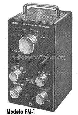 Oscilador de servicio para FM FM-1; Retex S.A.; (ID = 1540143) Equipment