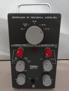 Oscilador de servicio para FM FM-1; Retex S.A.; (ID = 1606872) Equipment