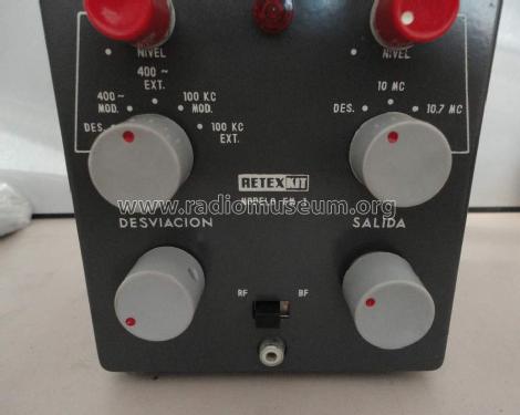 Oscilador de servicio para FM FM-1; Retex S.A.; (ID = 1606881) Ausrüstung