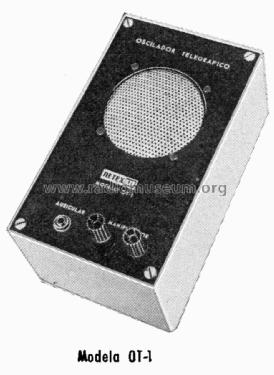 Oscilador telegráfico OT-1; Retex S.A.; (ID = 1537800) Amateur-D