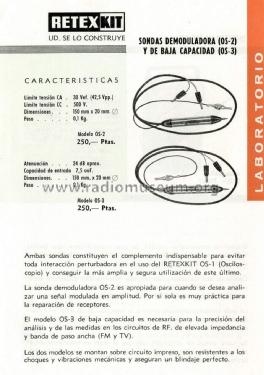 Sonda Demoduladora OS-2; Retex S.A.; (ID = 3041255) Ausrüstung