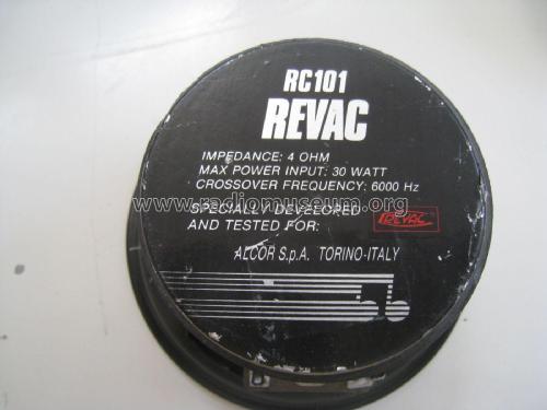 RC101; Revac s.r.l; Torino (ID = 2002213) Parlante