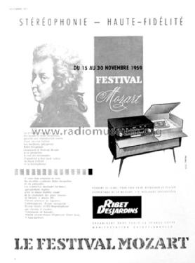 Mozart Stéréo Console ; Ribet et Desjardins (ID = 1342333) Radio