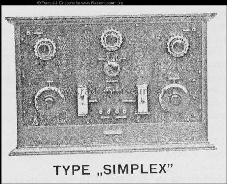 Simplex ; Ridderhof & Van Dijk (ID = 57852) Radio