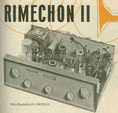 Rimechon II ; RIM bzw. Radio-RIM; (ID = 299491) Kit