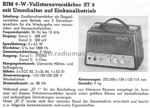 ST2; RIM bzw. Radio-RIM; (ID = 2436277) Ampl/Mixer