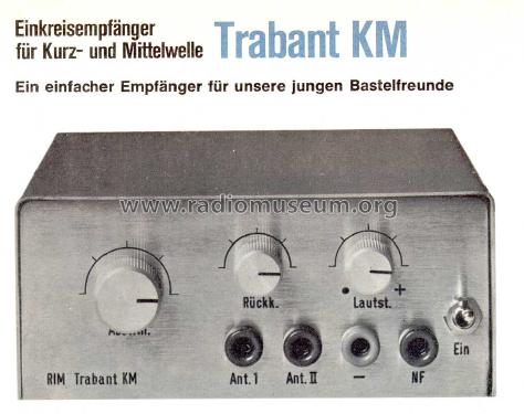 Trabant KM ; RIM bzw. Radio-RIM; (ID = 728985) Kit