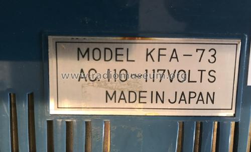 KFA-73 ; Rincan Kyowa (ID = 2734729) Radio