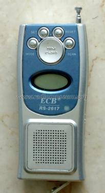 ECB Mini Radio RS-2617; Risheng Electronic (ID = 2524832) Radio