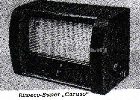 Caruso GW671U; Riweco-Schwenningen (ID = 3574) Radio