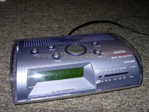 Alarm Clock Radio CLR-2480; Roadstar; Japan (ID = 1056791) Radio