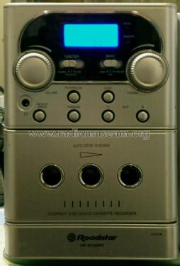 MW/FM Stereo Radio Cassette Micro System With Top Loading CD Player HIF- 8512DRC; Roadstar; Japan (ID = 2519509) Radio