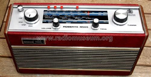 R505; Roberts Radio Co.Ltd (ID = 2005826) Radio