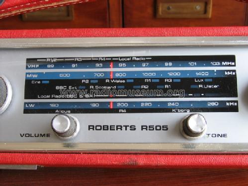 R505; Roberts Radio Co.Ltd (ID = 889559) Radio