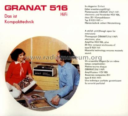 Granat 516; Robotron- (ID = 1363464) Sonido-V