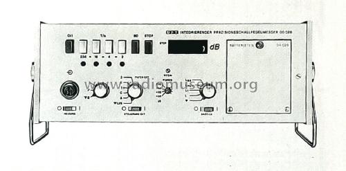 Integrierender Präzisions-Schallpegelmesser 00026; Robotron- (ID = 2709287) Equipment