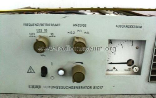 Leitungssuchgenerator 81017; Robotron- (ID = 1177037) Ausrüstung