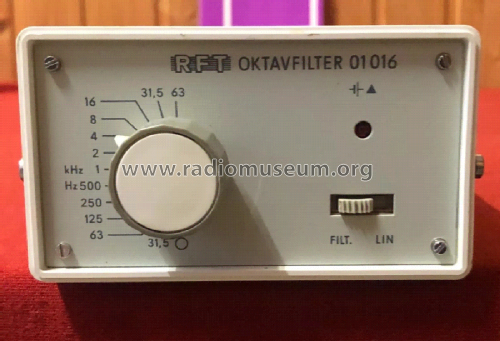 Oktavfilter 01016; Robotron- (ID = 3085305) Equipment