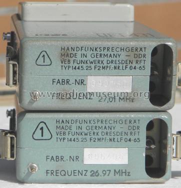 Handfunksprechgerät UFT431 1445.25 F3; Robotron- (ID = 1881690) Commercial TRX