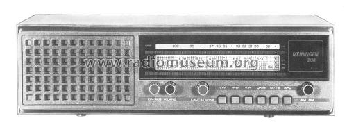 Meiningen 200; Robotron-Elektronik (ID = 335132) Radio