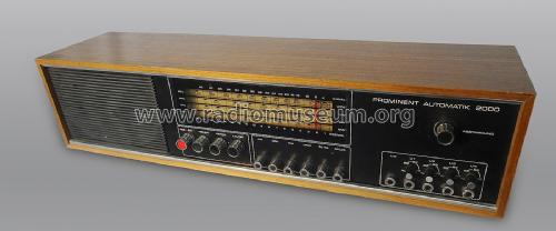 Prominent Automatik 2000; Robotron-Elektronik (ID = 3088478) Radio