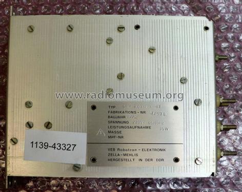 Stromversorgungseinschub K1510 STM K0310.01; Robotron-Elektronik (ID = 2539728) Power-S