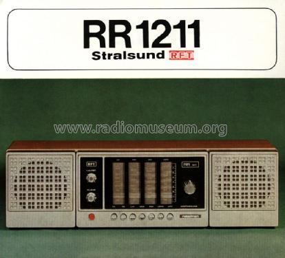 Stralsund RR1211; Robotron Vertrieb (ID = 1324257) Radio