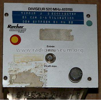 Diviseur 520 MHz A1511B; Rochar électronique; (ID = 1215777) Equipment