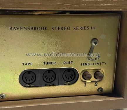 Ravensbrook Stereo Amplifier Series III ; Rogers, Catford see (ID = 3077879) Ampl/Mixer