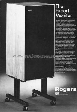 The Export Monitor ; Rogers, Catford see (ID = 2837070) Speaker-P