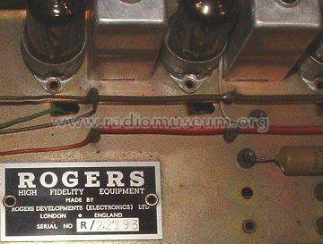 Variable FM Receiver MK II ; Rogers, Catford see (ID = 241307) Radio