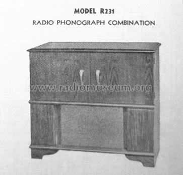 R231 ; Rogers-Majestic, (ID = 2145832) Radio