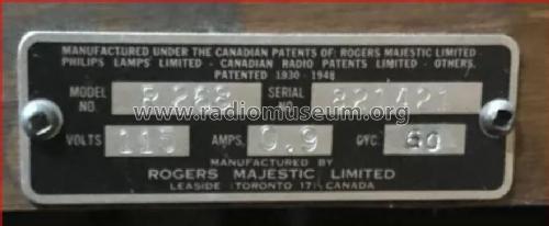 R-268 ; Rogers-Majestic, (ID = 2737766) Radio