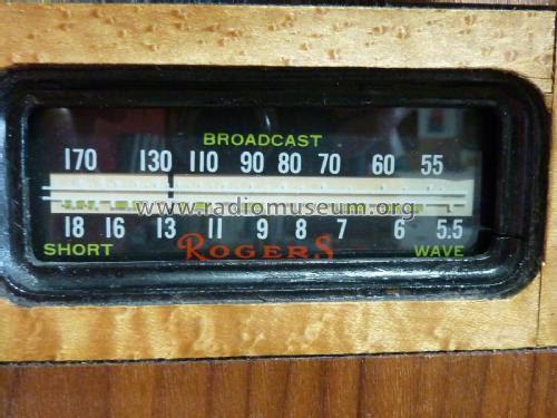 Rogers 13-60 Ch= 8R623; Rogers-Majestic, (ID = 2514538) Radio