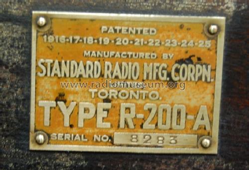 R-200-A ; Rogers-Majestic, (ID = 1570292) Radio