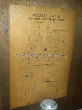 Rogers Ten-50 Ch= 28; Rogers-Majestic, (ID = 1596528) Radio