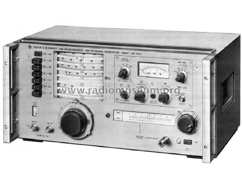 AM-FM-Messender SMDF ; Rohde & Schwarz, PTE (ID = 636766) Ausrüstung