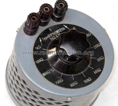 Drahtpotentiometer RPN - BN92114; Rohde & Schwarz, PTE (ID = 1511009) Equipment