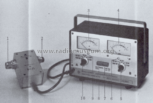 Durchgangs-Leistungsmesser NAUS 4 289.9010.55; Rohde & Schwarz, PTE (ID = 1506850) Equipment