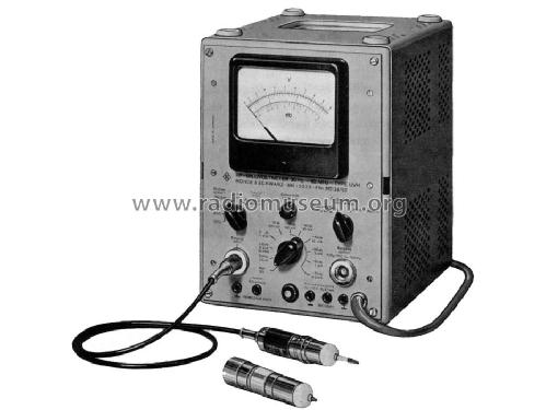 HF-Millivoltmeter UVH ; Rohde & Schwarz, PTE (ID = 498405) Equipment