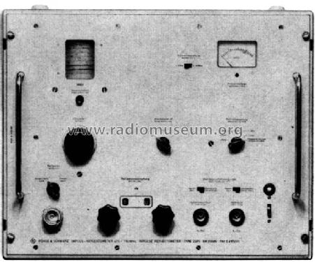 Impuls-Reflektometer ZUPI ; Rohde & Schwarz, PTE (ID = 582271) Equipment