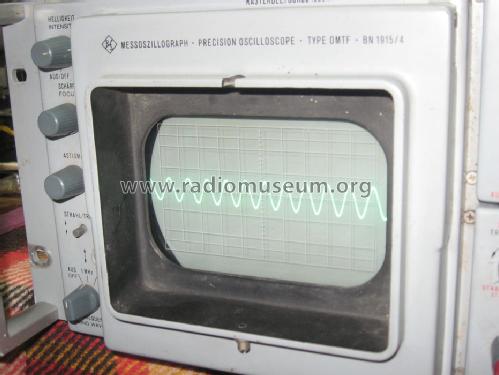 Oscilloscope OMTF BN1915/4; Rohde & Schwarz, PTE (ID = 1301120) Equipment