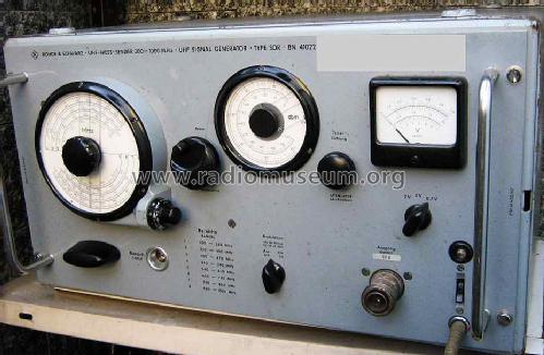 UHF-Mess-Sender SDR ; Rohde & Schwarz, PTE (ID = 1133061) Equipment