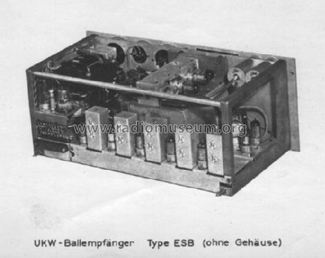 UKW-Ballempfänger ESB ; Rohde & Schwarz, PTE (ID = 107347) Commercial Re