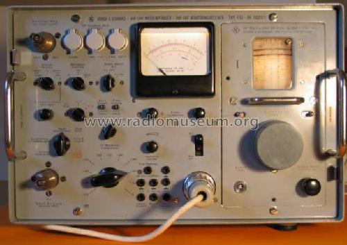 VHF-UHF-Messempfänger - Monitoring Receiver ESU BN 150021, 150021/2; Rohde & Schwarz, PTE (ID = 392543) Equipment