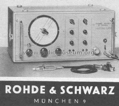 Wobbelsender SWF; Rohde & Schwarz, PTE (ID = 385140) Equipment