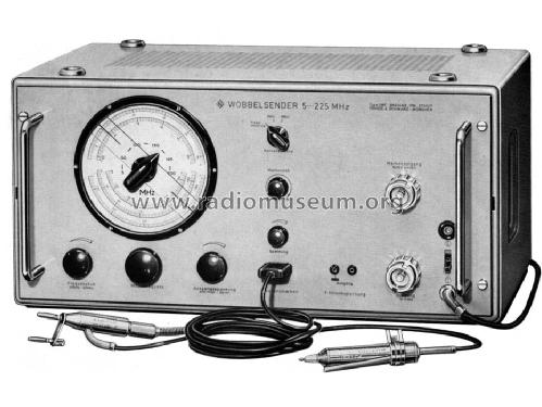 Wobbelsender SWF ; Rohde & Schwarz, PTE (ID = 637867) Equipment