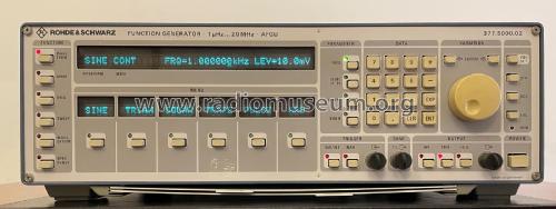 Function Generator AFGU 377.5000.02; Rohde & Schwarz, PTE (ID = 3040789) Equipment