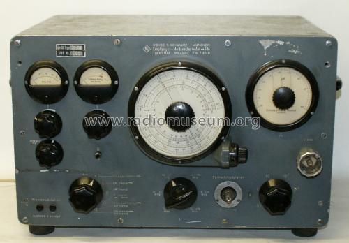 Empfänger-Messsender für AM/FM SMAF ; Rohde & Schwarz, PTE (ID = 1617627) Equipment