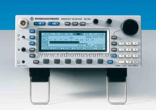 Miniport Receiver Empfänger EB200 4052.2000.02 .03; Rohde & Schwarz, PTE (ID = 2604017) Commercial Re